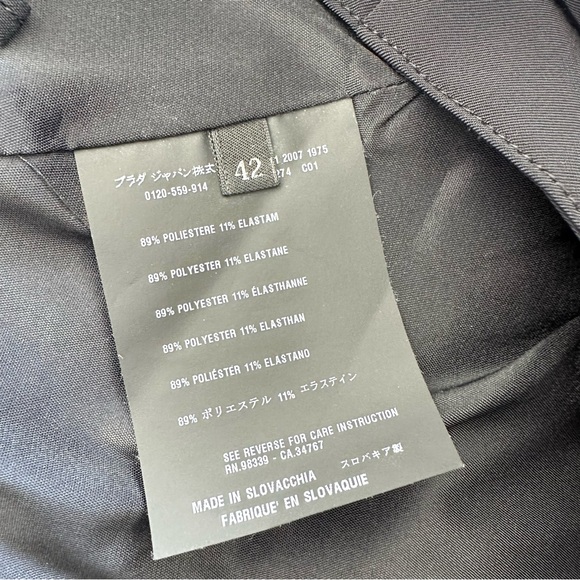 PRADA women skirt size 42 IT or 6 US Authentic - Picture 10 of 14